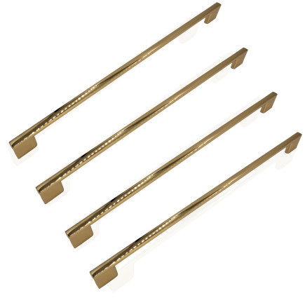 4 x Uchwyt meblowy złoty chrom 320 mm