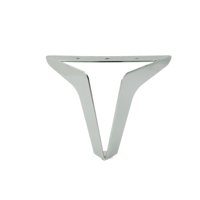 Noga meblowa Loft srebrna nóżka do sofy chrom wysokość 15 cm Noga meblowa Loft srebrna nóżka do sofy chrom wysokość 15 cm
