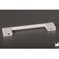 Uchwyt meblowy biały 96 mm metalowy