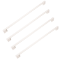 4 x Uchwyt meblowy biały 320 mm metalowy