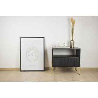 Noga meblowa Szpilka złoty chrom designerska nóżka 15 cm - 4