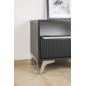 Noga meblowa Loft srebrna nóżka do sofy chrom wysokość 15 cm Noga meblowa Loft srebrna nóżka do sofy chrom wysokość 15 cm