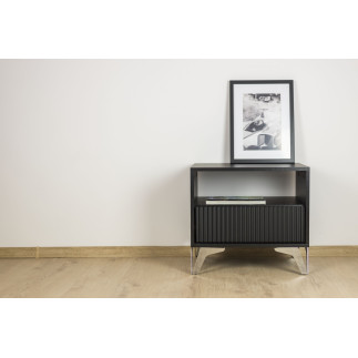 Noga meblowa Loft srebrna nóżka do sofy chrom wysokość 15 cm - 7